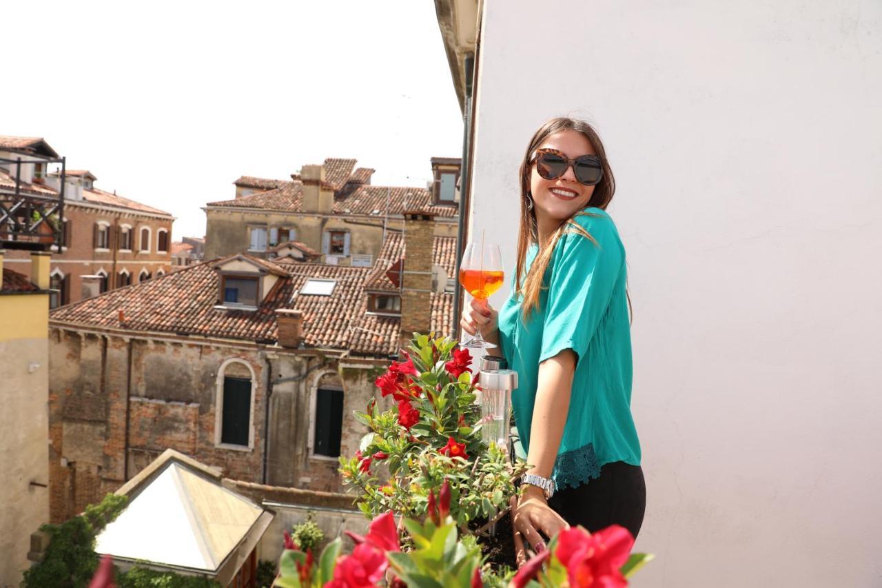 Elegant Terrace Near Piazza San Marco Last Floor No Lift Lejlighed Venedig