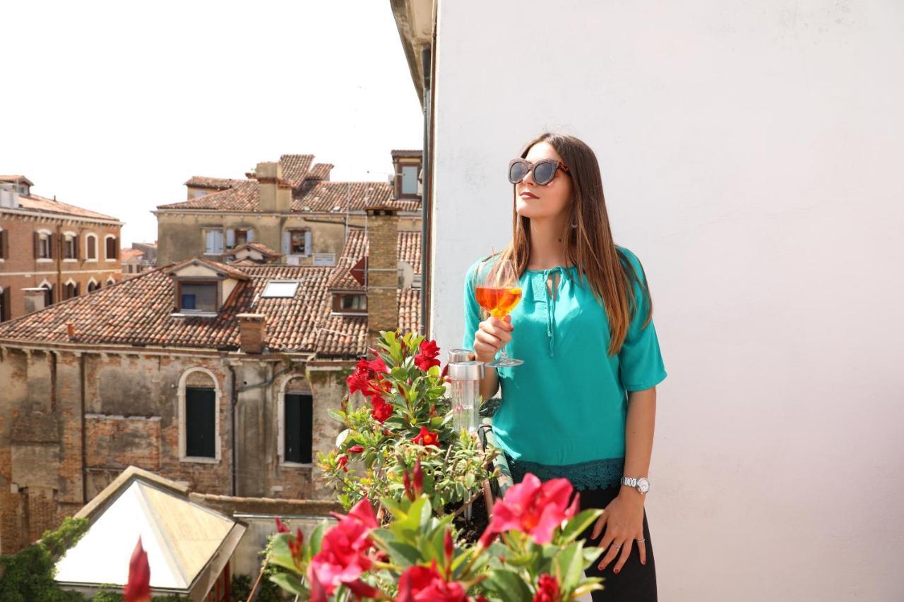 Elegant Terrace Near Piazza San Marco Last Floor No Lift Lejlighed Venedig